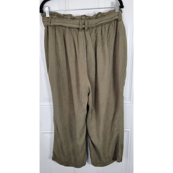 Torrid Pull-On Wide Leg Tencel High-Rise Paperbag Waist Pants Size 10 - Picture 9 of 9